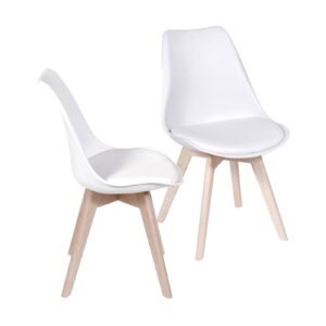 Kit 02 Cadeiras Pc Branca