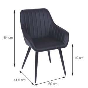 Poltrona Volga Caramelo Com Braço