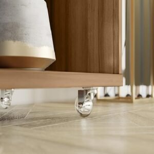 Rack Bancada Para Tv Até 60" 1,80M Nt 1290 Freijó / Off White - Notavel