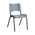 Cadeira Plástica 04 Pés – Cinza (Polipropileno)