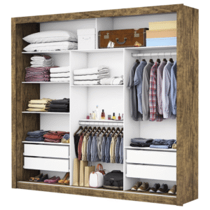 Guarda Roupa Espanha Reflecta C/ Led