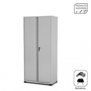 Armário de Aço PA-75 - 1,62x0,75x0,40m - CHAPA # 26 - CZ/CZ - PANDIN - 12001 .