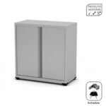 Armário de Aço PA-100 - 0,84x0,80x0,40m - CHAPA 26/24 - CZ/CZ - PANDIN - 12008 .