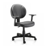 Cadeira de Escritório Executiva PLUS COSTURADA c/ Braços Reguláveis - 32980