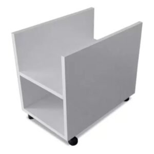 Porta CPU de Madeira (MDP) c/ Rodízios - CZ/CZ 72104