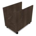 Porta CPU de Madeira (MDP) c/ Rodízios - MARSALA 72105