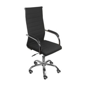 Cadeira de Escritório LONDON Giratória – Base Cromada