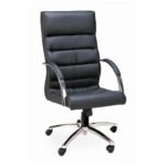 Cadeira Presidente SOFT Giratória Cromada - 32962