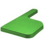 Prancheta Escolar PLÁSTICO VERDE BANDEIRA Lado Direito - PMD - 72092