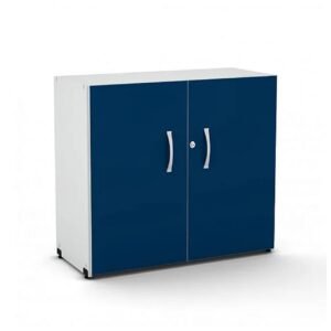 Armário Baixo com 02 Portas - 0,80x0,42x0,75m - JOB - AZU/CZ - 44103