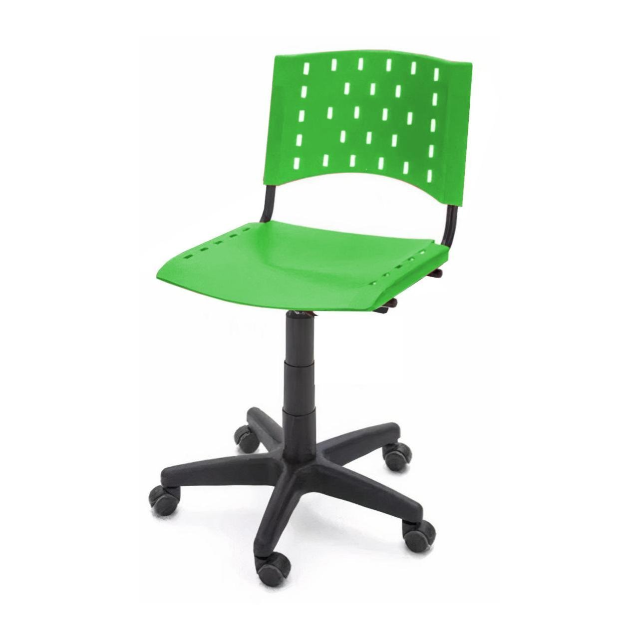 Cadeira de Escritório Giratória PLÁSTICA - PMD - COR VERDE - 31301 - Imagem 4