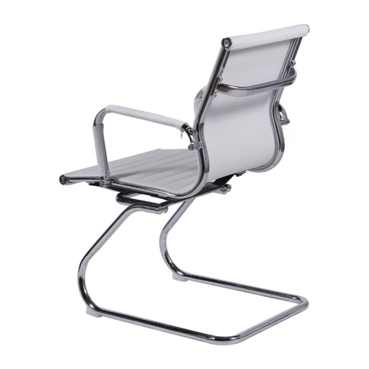 Cadeira INTERLOCUTOR Charles Eames Esteirinha - COR BRANCO - PMD - 32873 - Imagem 3