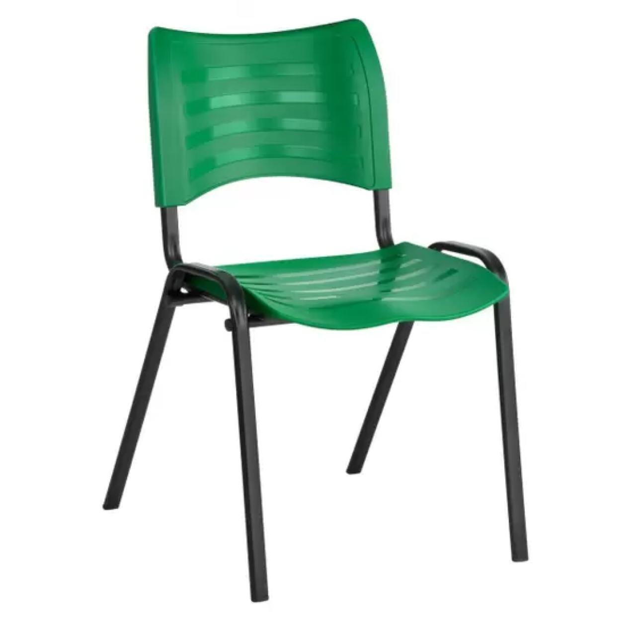 Cadeira Fixa 04 Pés Plástica (Polipropileno) - Cor Verde - PMD - 31231 - Imagem 4