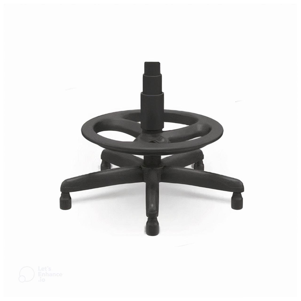 Cadeira Caixa EXECUTIVA COSTURADA C/ BRAÇO CORSA - BASE PMD - Cor Preto - 35028 - Imagem 4