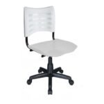 Cadeira de Escritório Giratória PLÁSTICA - PMD - COR BRANCO - 31315