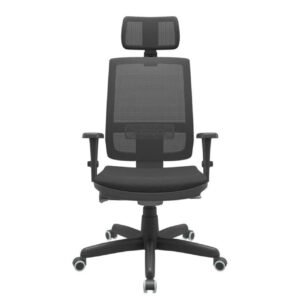 Poltrona Presidente TELA BRIZZA C/ Encosto de Cabeça - PMD - 32701