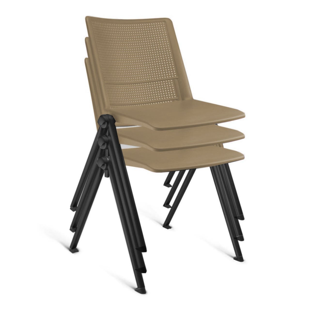 Cadeira de Escritório (Empilhável) Interlocutor ATLAS - Cor AREIA - PMD - 88756 - Imagem 2