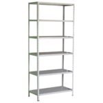 Estante de Aço com 06 Bandejas 58 cm (22/18) - 1,98x0,92x0,58m - W3 - 16041
