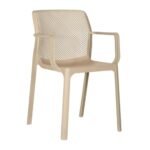 Cadeira Interlocutor ASTARION Polipropileno - COR FENDI - Pollo Móveis - 37000