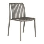 Cadeira Interlocutor VANCOUVER POLIPROPILENO - COR CINZA - Pollo Móveis - 37005