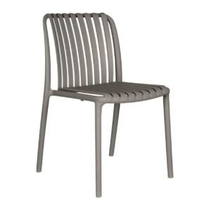 Cadeira Interlocutor VANCOUVER POLIPROPILENO - COR CINZA - Pollo Móveis - 37005