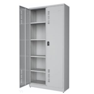 Armário de Aço POP c/ Portas - PA 90 # 26 - CHAPA LEVE - 1,98x0,90x0,40m - W3 - CZ/CZ - 17004