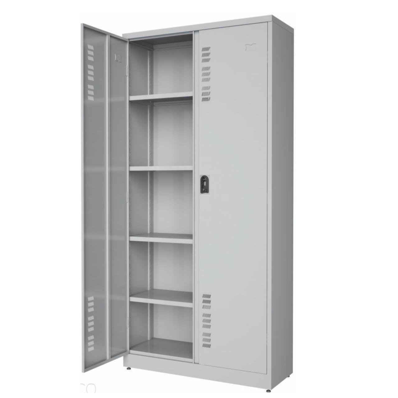 Armário de Aço POP c/ Portas - PA 90 # 26 - CHAPA LEVE - 1,98x0,90x0,40m - W3 - CZ/CZ - 17004