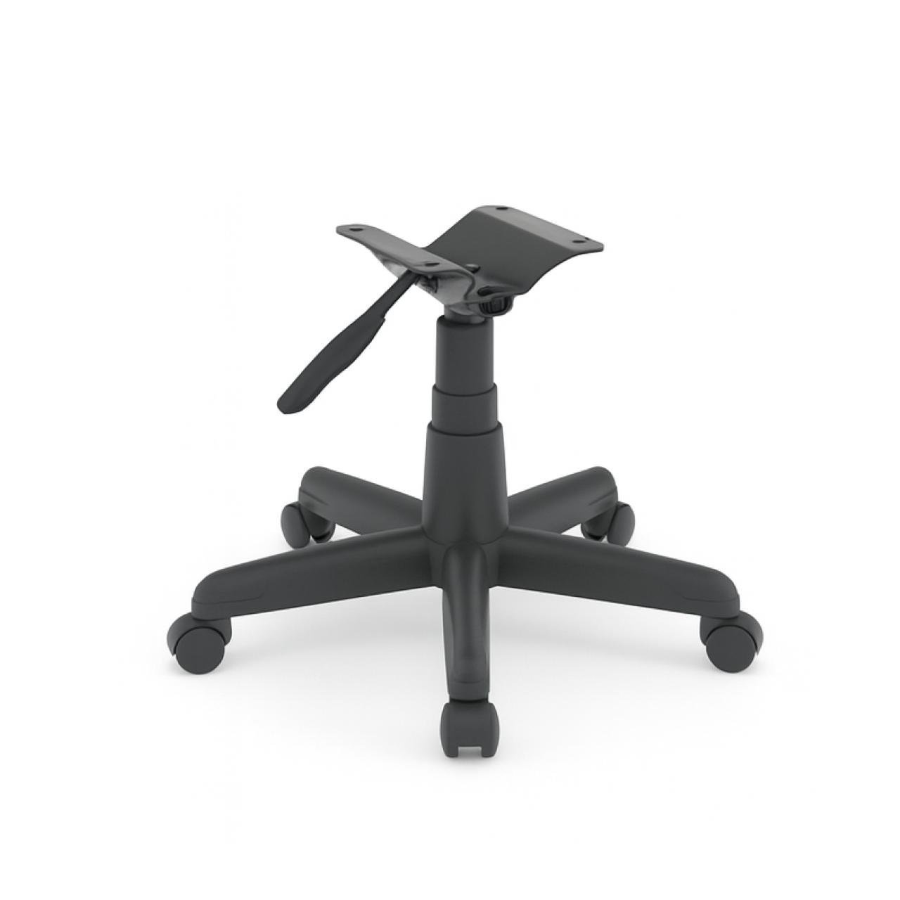 Cadeira Executiva COSTURADA Giratória com Braços Reguláveis - Corino Preto - 31005 - Imagem 7