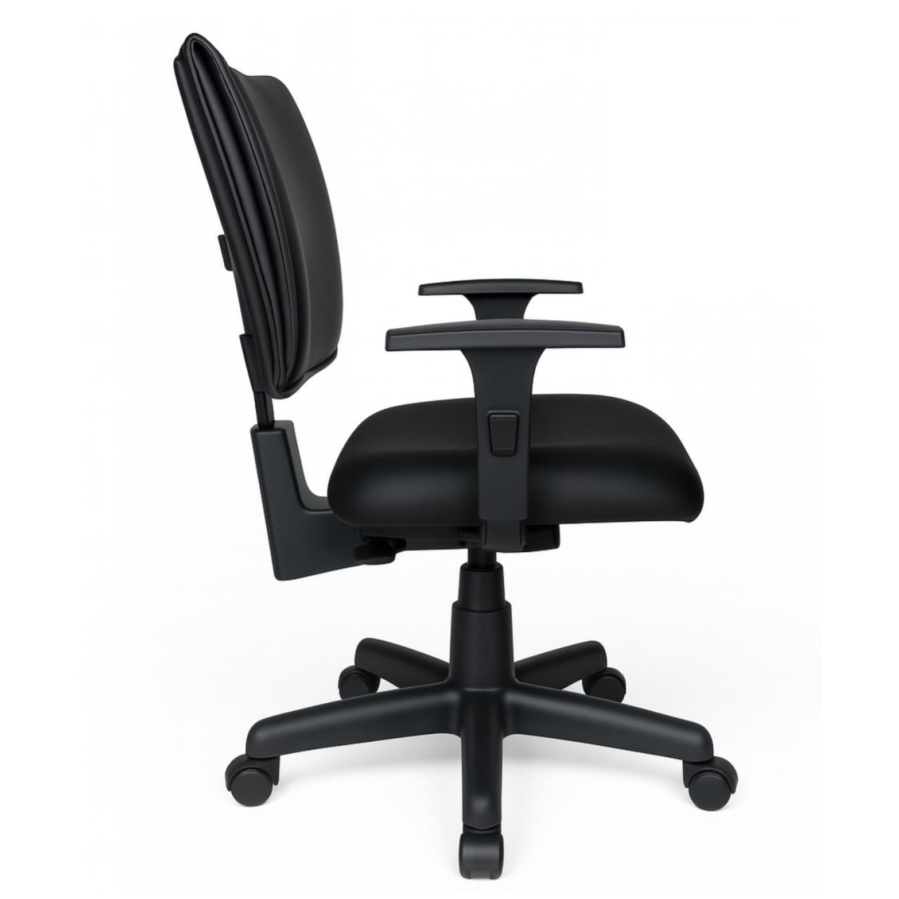 Cadeira B-ONE Back System com Braços Reguláveis - Corino Preta - 31010 - Imagem 4