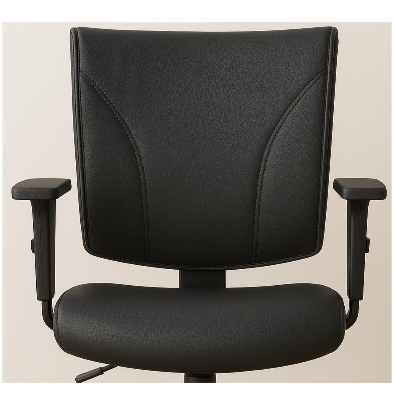 Cadeira B-ONE Back System com Braços Reguláveis - Corino Preta - 31010 - Imagem 6