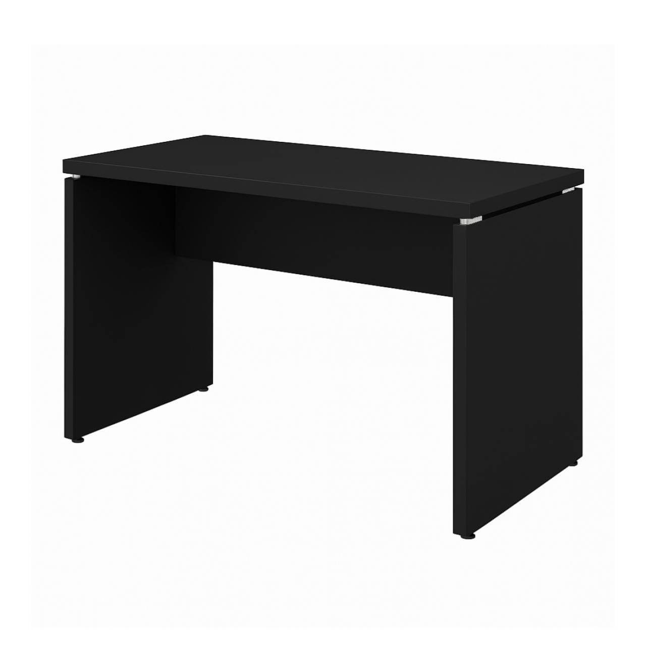 Mesa Escritório 1,20x0,60m - S/ Gavetas - PRETO/PRETO - 26005 - Imagem 5