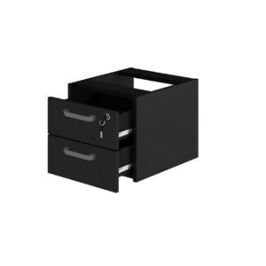 Gaveteiro suspenso - PRETO/PRETO - 26008