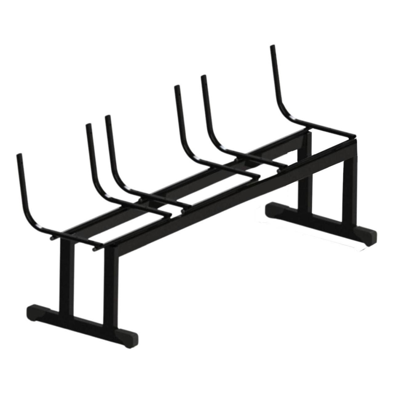 Estrutura da Longarina de 03 Lugares PLASTICA - COR PRETO - PMD - 83001