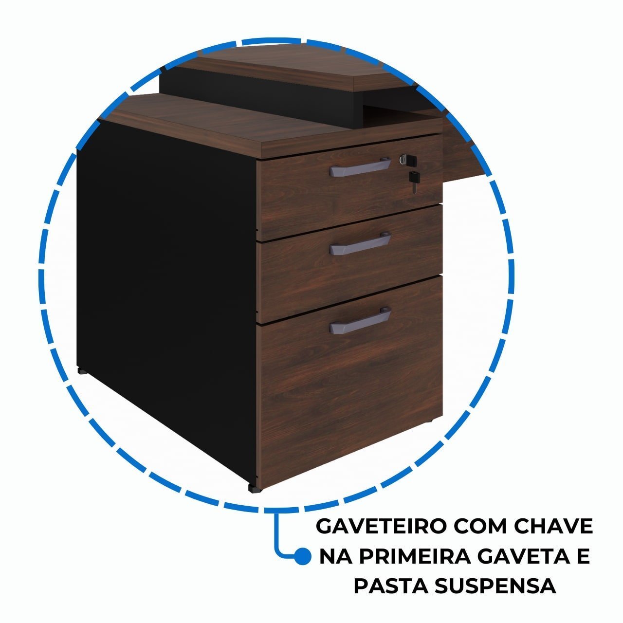 Mesa PEDESTAL RETA c/ VIDRO - 1,92X0,70m MARSALA / PRETO - 23500 - Imagem 10