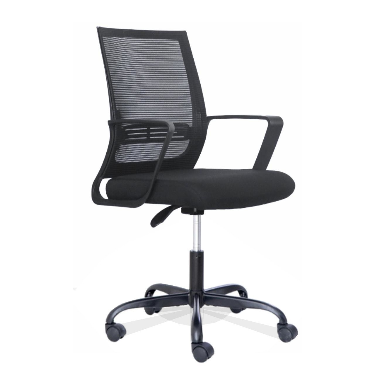 Cadeira de Escritório Tela WISH - Cor Preto