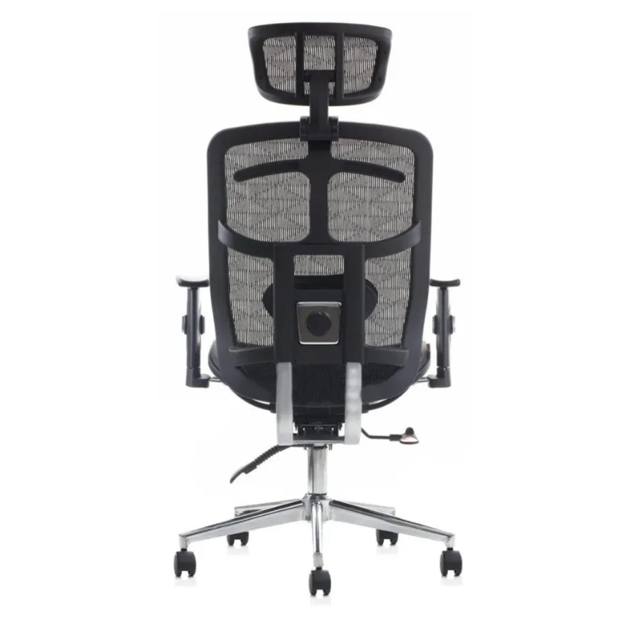 Poltrona Presidente Tela MK-4007 - Cor Preta 30004 - Imagem 5