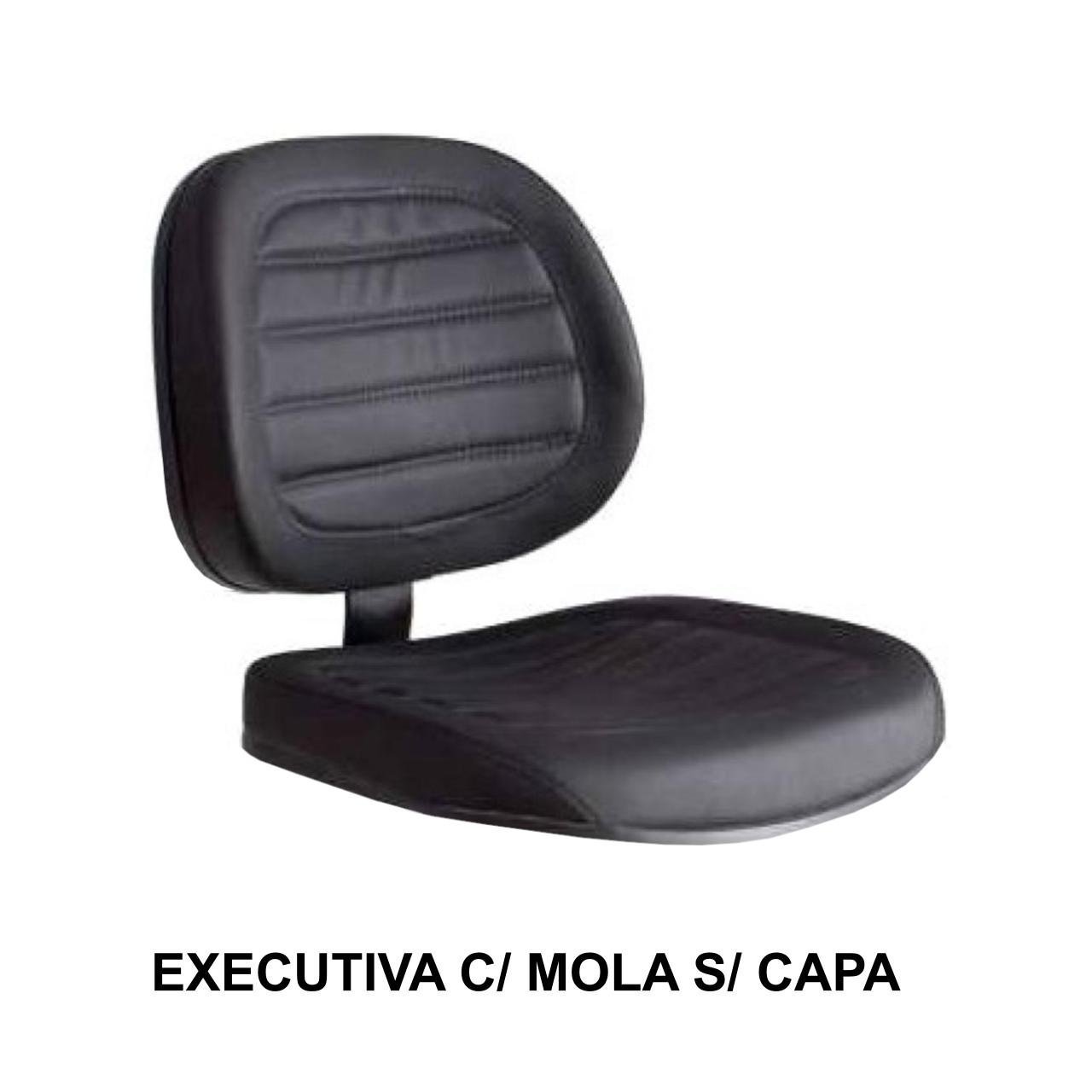 A/E Executiva COSTURADO c/ MOLA s/ CAPA- Corino Preto - PMD - 42118