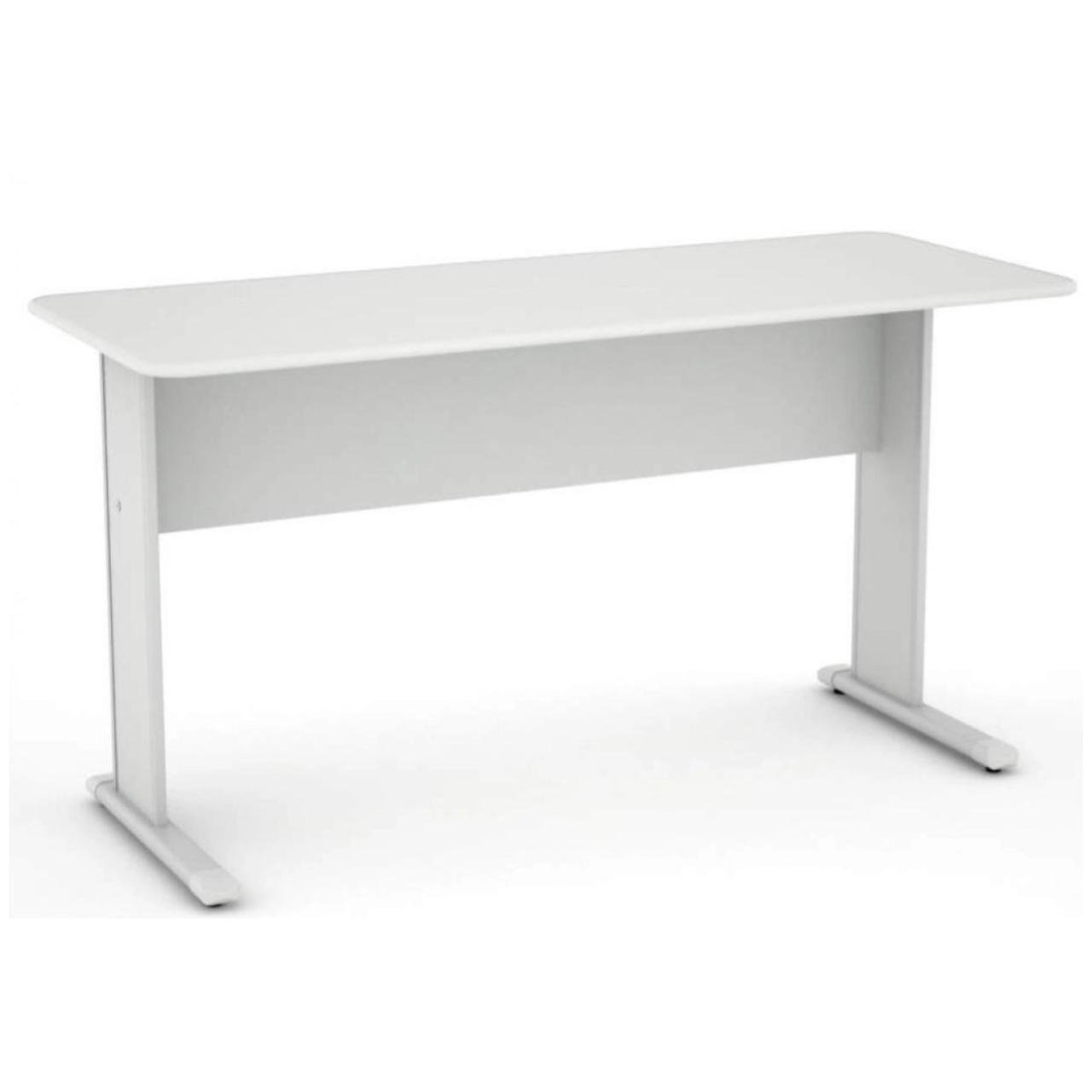 Mesa Escritório 1,20x0,60m - Com Gavetas - MAXXI - CINZA/CINZA - 53084 - Imagem 4