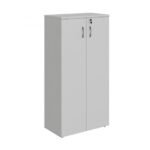 Armário Alto Fechado com 02 Portas - 1,59X0,80X0,42m - CINZA - JOB - 41209