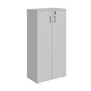 Armário Alto Fechado com 02 Portas - 1,59X0,80X0,42m - CINZA - JOB - 41209