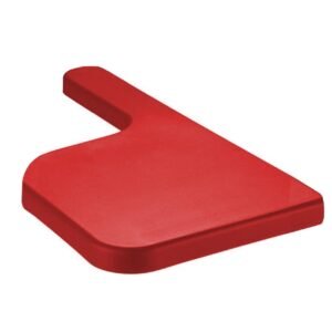 Prancheta Escolar Plástica VERMELHO Lado ESQUERDA - REALPLAST - 72095