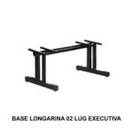 Estrutura da Longarina de 02 Lugares EXECUTIVA - Preta - 39005