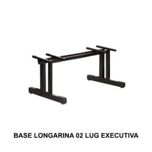 Estrutura da Longarina de 02 Lugares EXECUTIVA - Preta - 39005