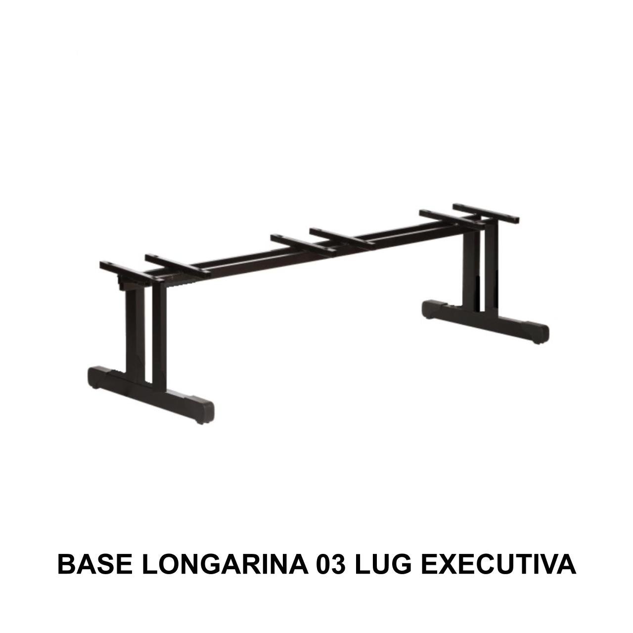 Estrutura da Longarina de 03 Lugares EXECUTIVA - Preta - 39004