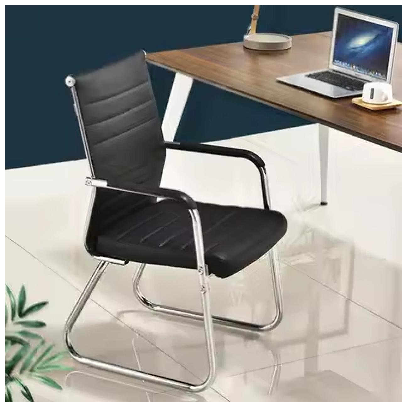 Cadeira de Escritório Visitante LONDON - COR PRETO - 32800 - Imagem 6