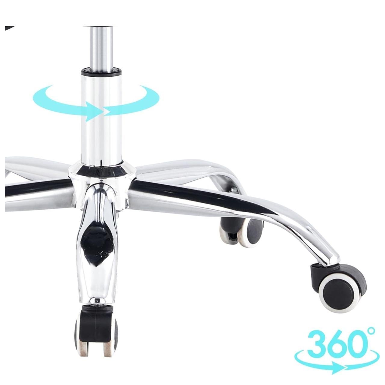 Cadeira para Escritório Tela OZY com Braço - Cor Preta - 30055 - Imagem 6